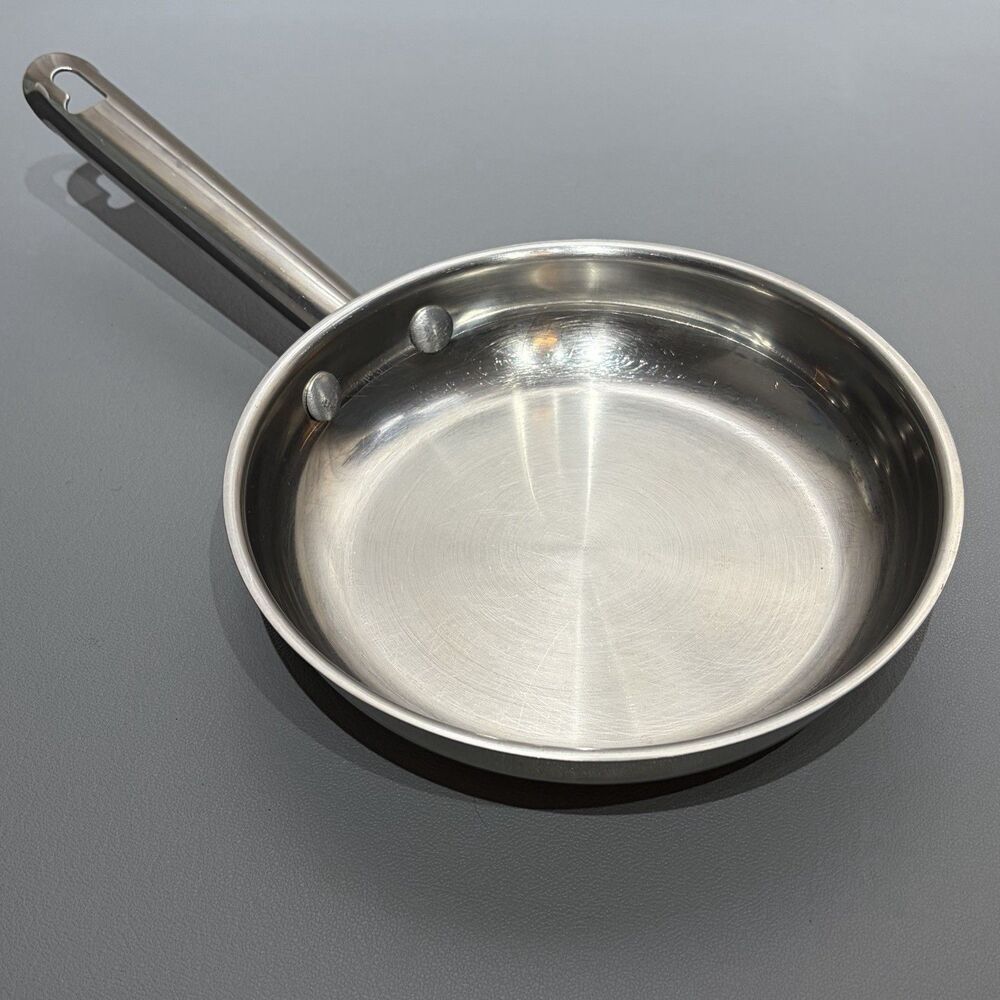 Wolfgang Puck Cafe Collection 8” Skillet 18/10 Stainless Steel Fry Sauté Pan
